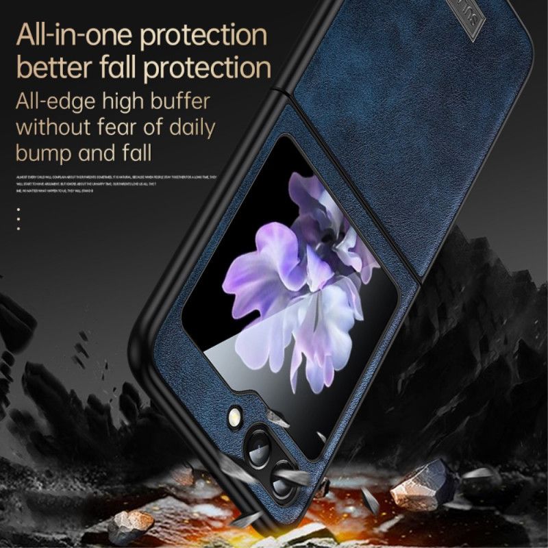 Cover Til Samsung Galaxy Z Flip 5 Kunstlæder Sulada