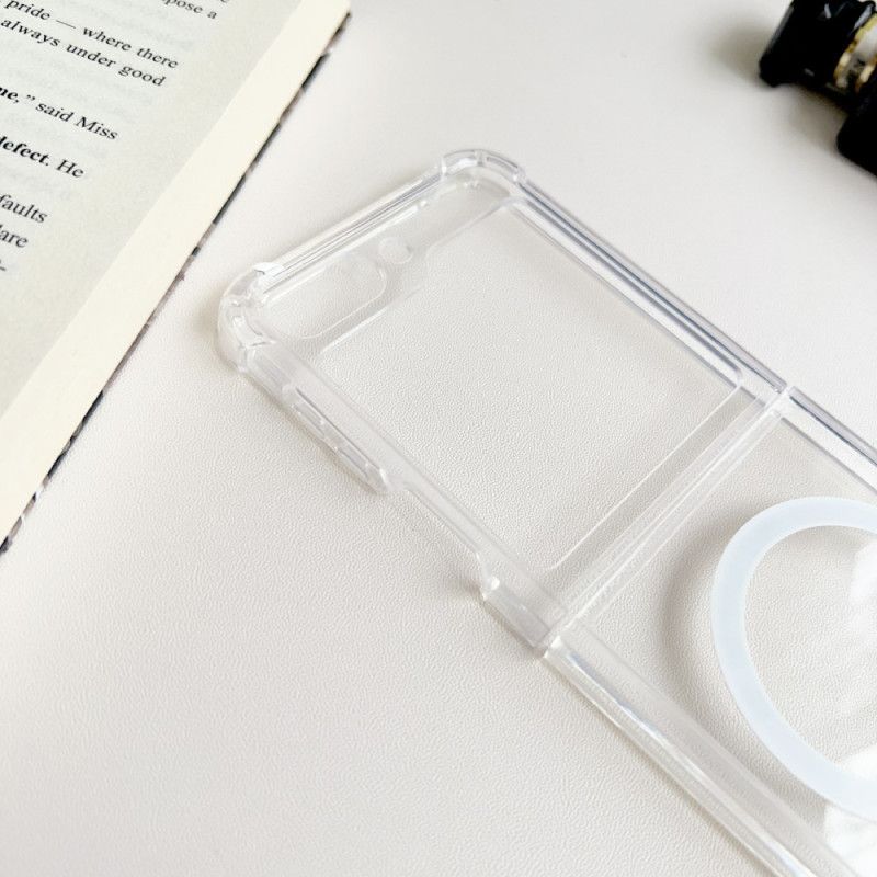 Cover Til Samsung Galaxy Z Flip 5 Transparent Magsafe Kompatibel