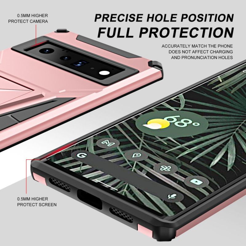 Cover Google Pixel 6 Pro Telefon Etui Modstandsdygtig Aftagelig Støtte