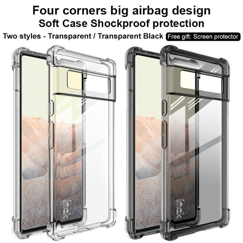 Cover Google Pixel 6 Pro Transparent Silky Imak