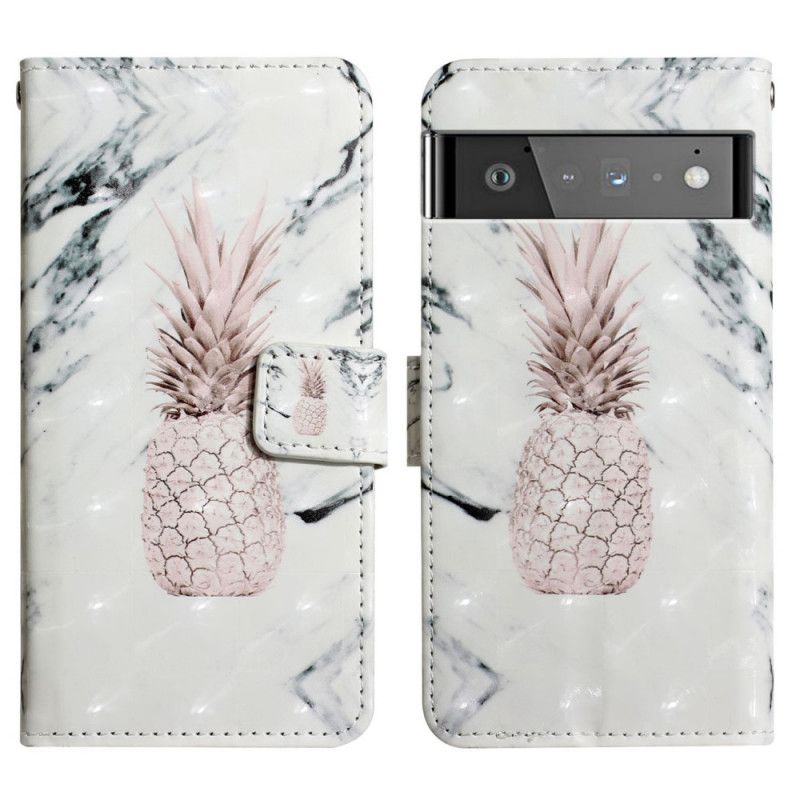 Flip Cover Google Pixel 6 Pro Let Ananas