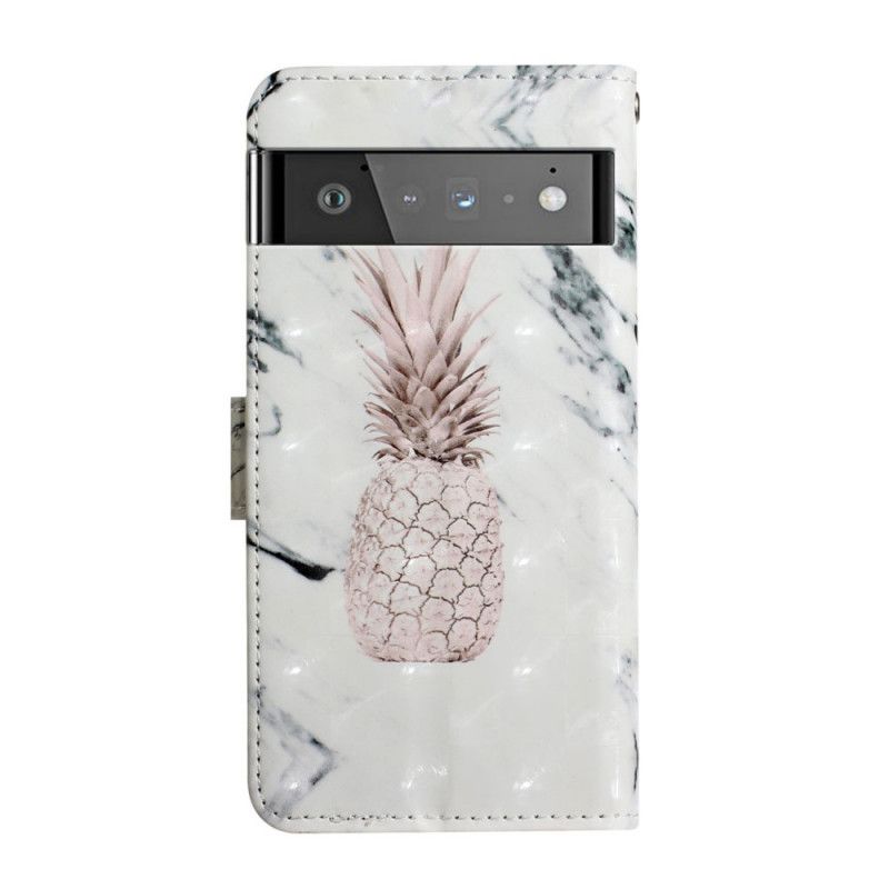 Flip Cover Google Pixel 6 Pro Let Ananas