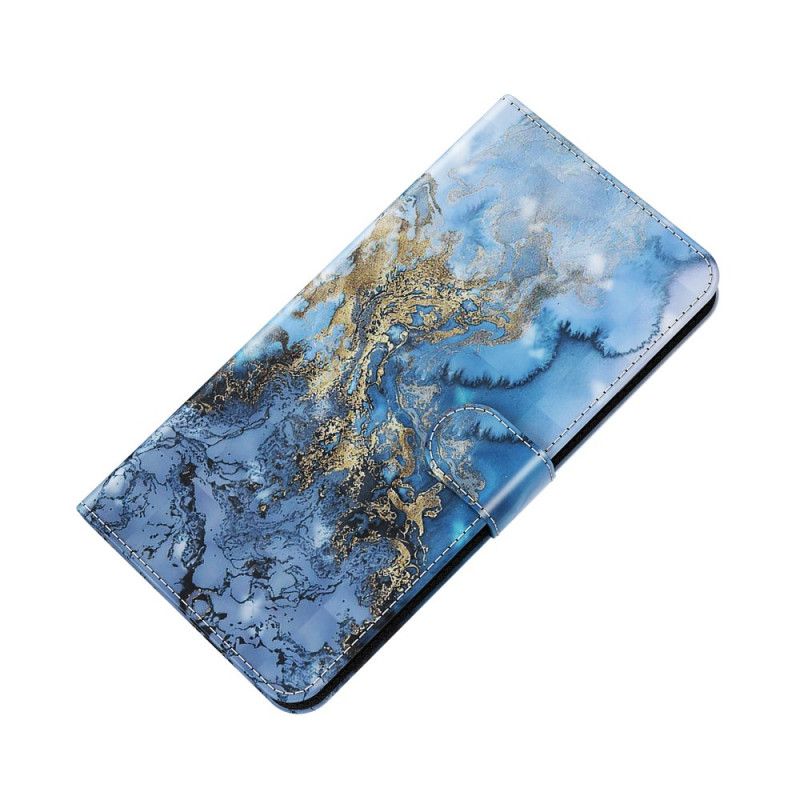 Flip Cover Google Pixel 6 Pro Light Spot Marble Design Med Snor