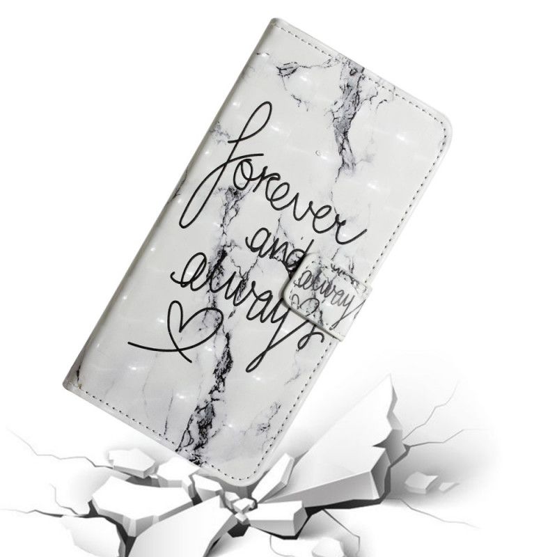 Flip Cover Google Pixel 6 Pro Marble Forever & Always