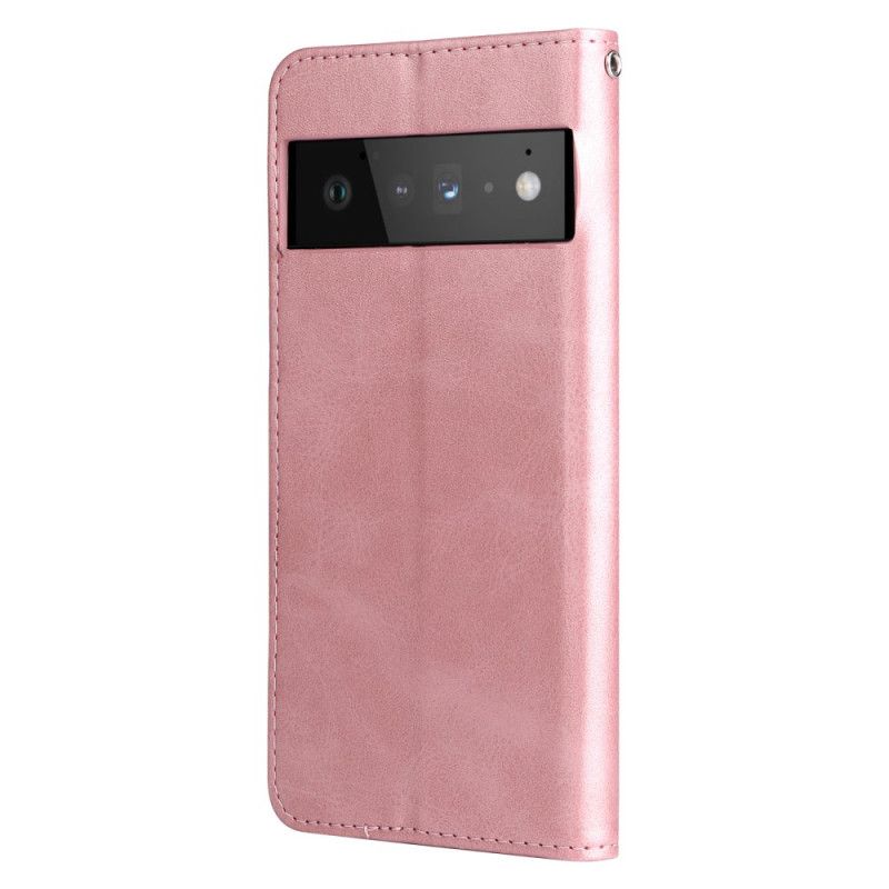 Flip Cover Google Pixel 6 Pro Vintage Pung