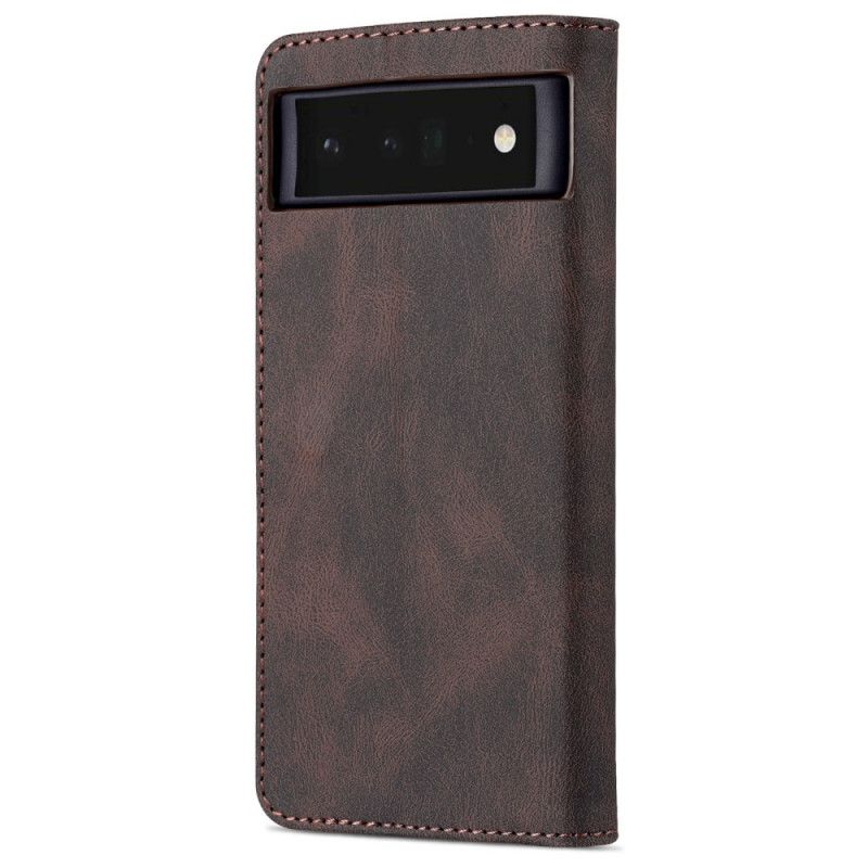 Læder Cover Google Pixel 6 Pro Telefon Etui Azns Couture