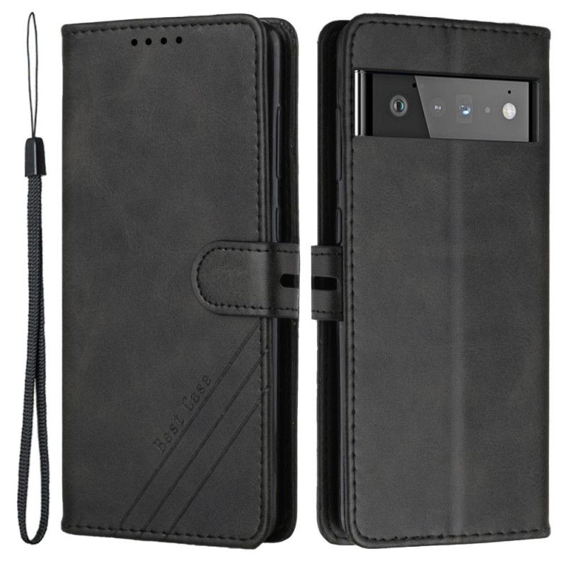 Læder Cover Google Pixel 6 Pro Telefon Etui Best Case