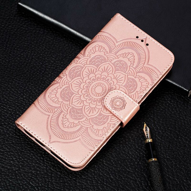 Læder Cover Google Pixel 6 Pro Telefon Etui Fuld Mandala