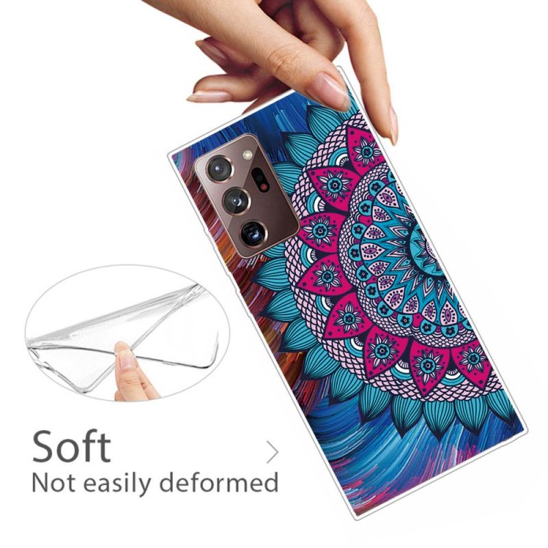 Cover Samsung Galaxy Note 20 Ultra Farverig Mandala