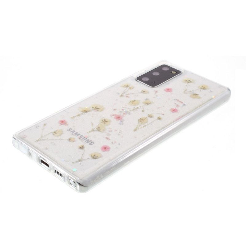 Cover Samsung Galaxy Note 20 Ultra Lyserød Mobilcover Små Blomster