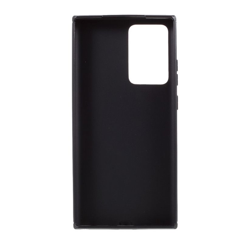 Cover Samsung Galaxy Note 20 Ultra Sort Enkelt Fleksibel Kulfiber