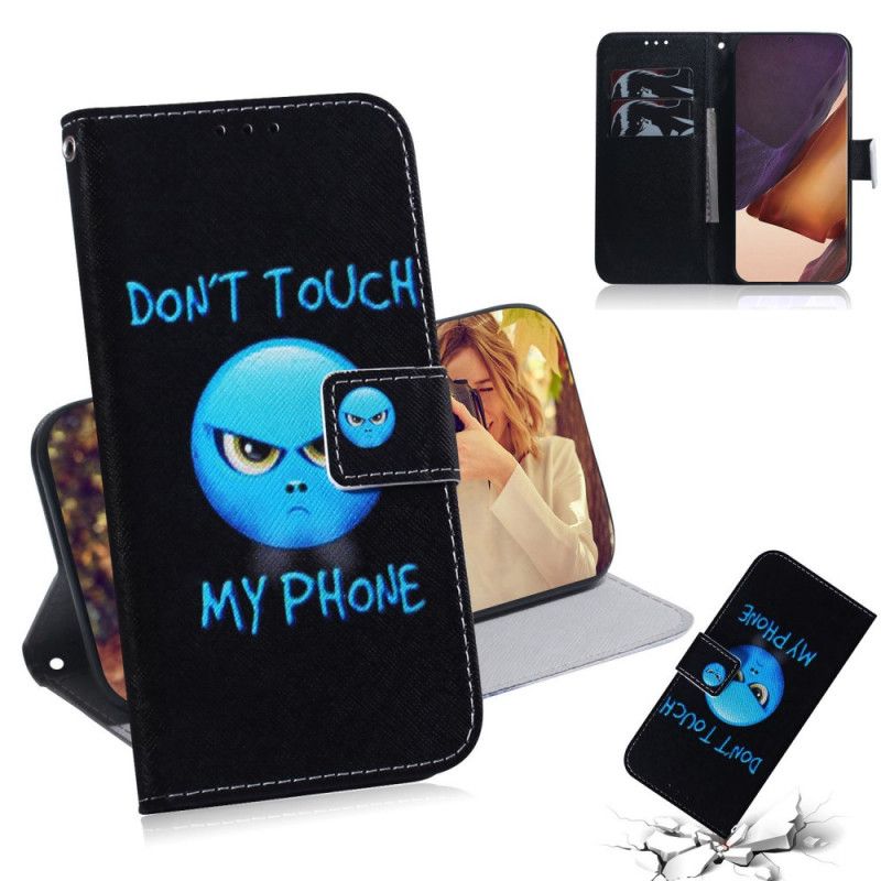 Flip Cover Samsung Galaxy Note 20 Ultra Emoji-Telefon