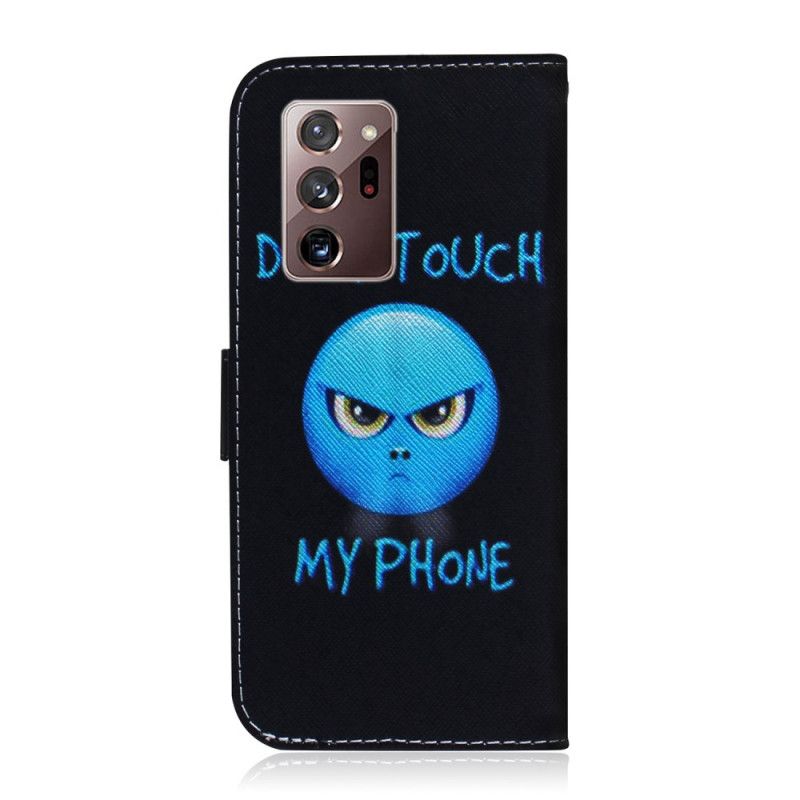 Flip Cover Samsung Galaxy Note 20 Ultra Emoji-Telefon