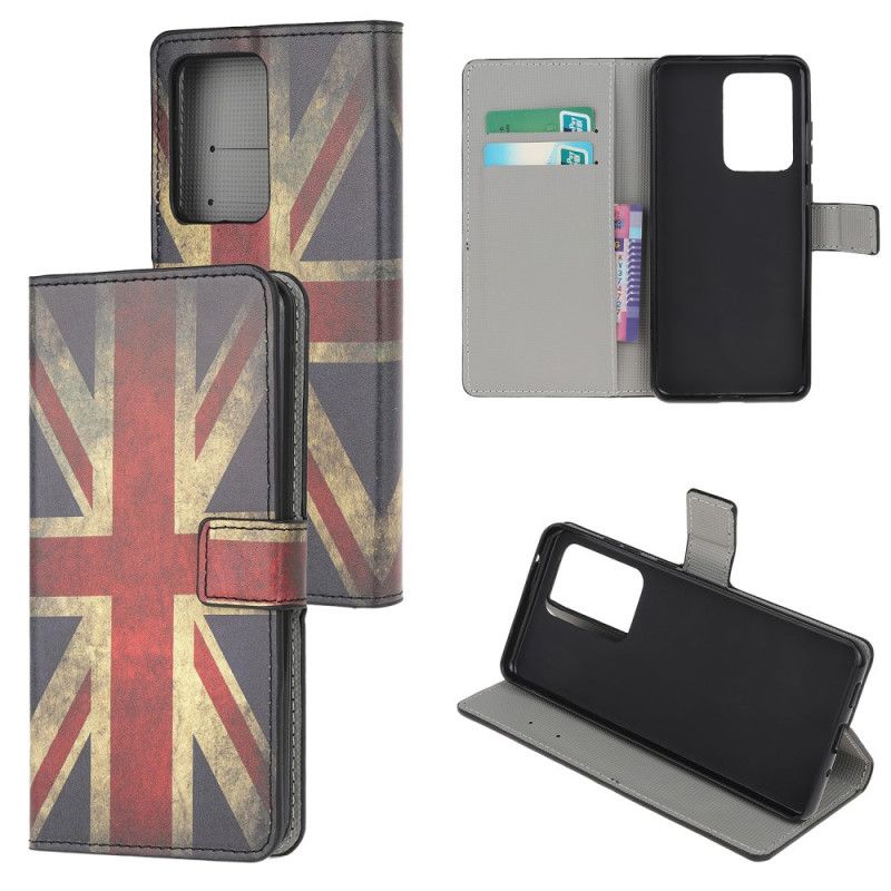 Flip Cover Samsung Galaxy Note 20 Ultra Mobilcover Englands Flag