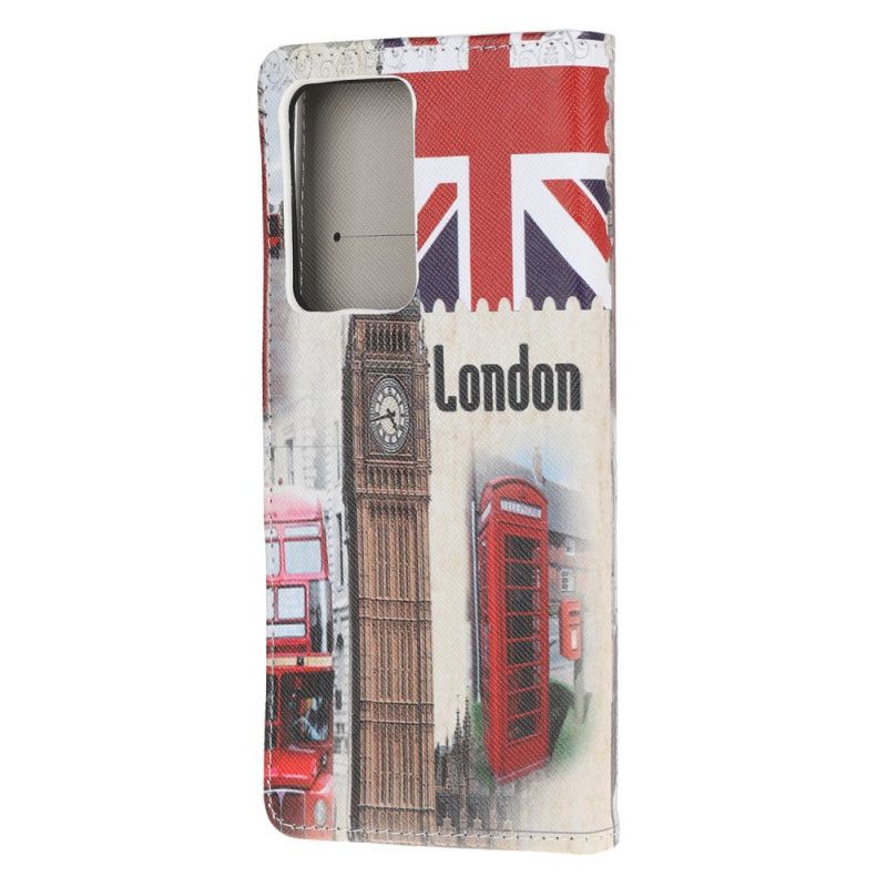 Flip Cover Samsung Galaxy Note 20 Ultra Mobilcover London Liv