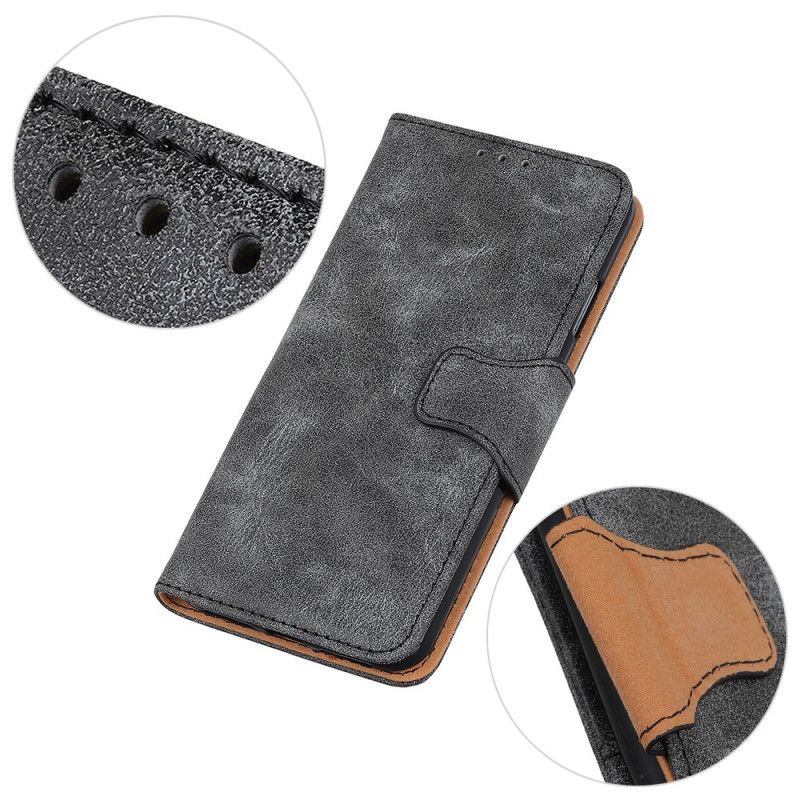 Flip Cover Samsung Galaxy Note 20 Ultra Sort Mobilcover Vintage Split Læder