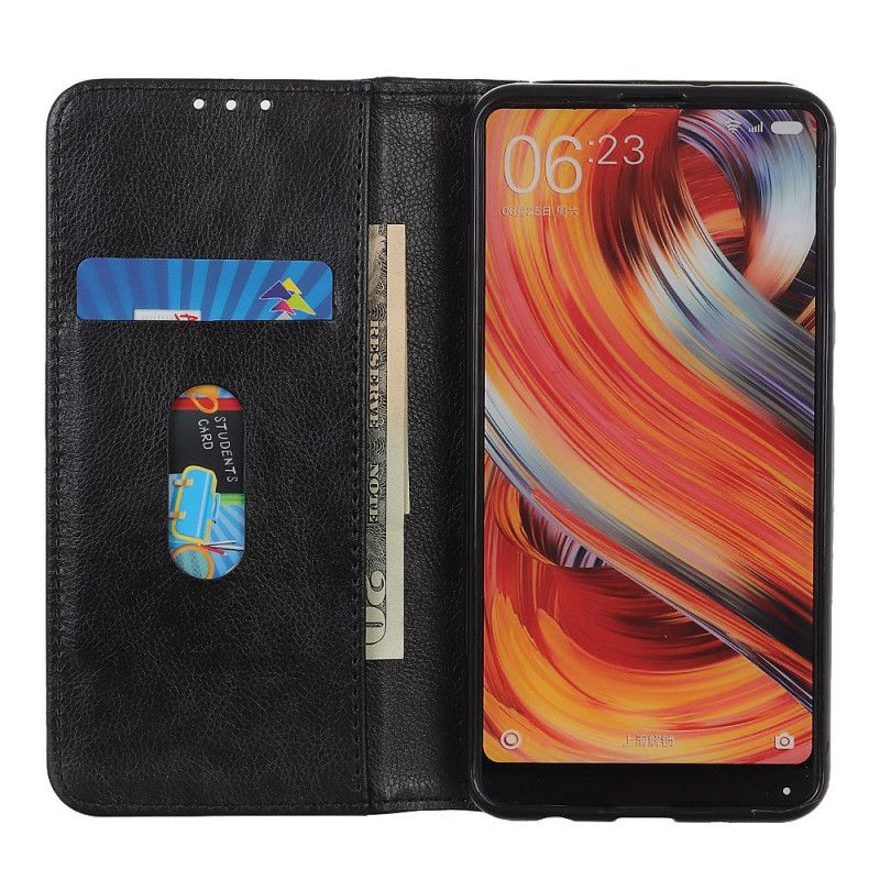 Flip Cover Samsung Galaxy Note 20 Ultra Sort Split Læder Stil