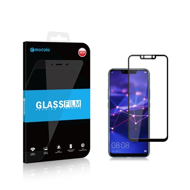 Beskyttelse Af Hærdet Glas Huawei Mate 20 Lite Sort