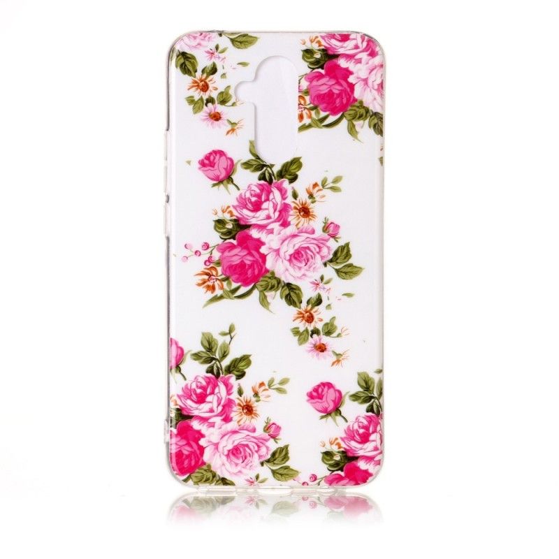 Cover Huawei Mate 20 Lite Fluorescerende Frihedsblomster Beskyttelse