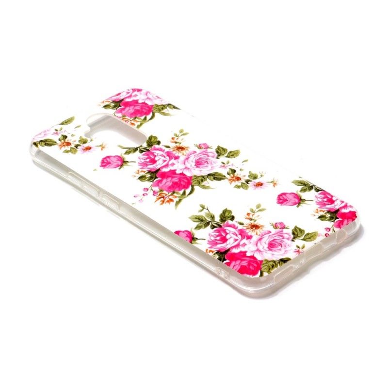 Cover Huawei Mate 20 Lite Fluorescerende Frihedsblomster Beskyttelse