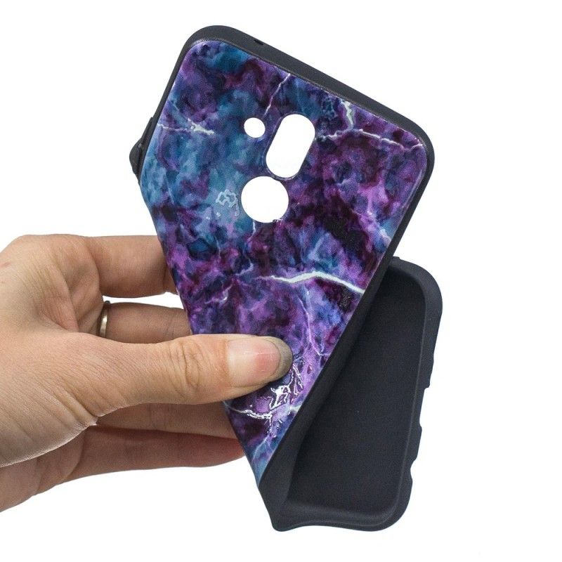 Cover Huawei Mate 20 Lite Lilla Marmor