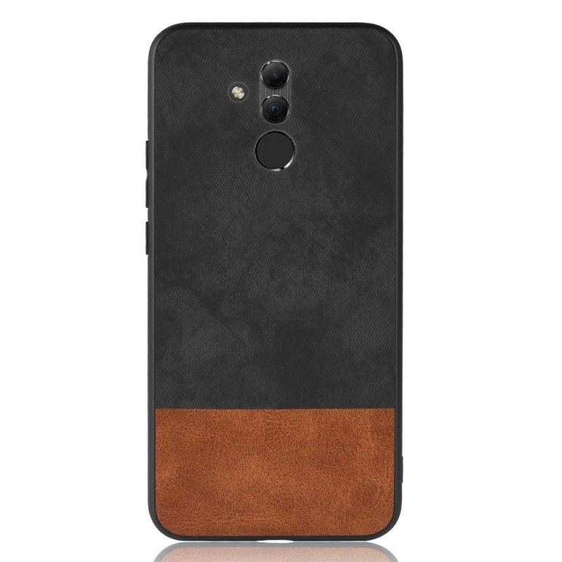 Cover Huawei Mate 20 Lite Sort Tofarvet Glat Original