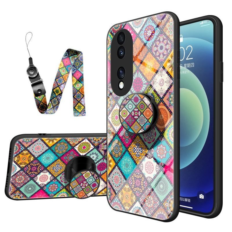 Mobilcover Honor 70 Patchwork