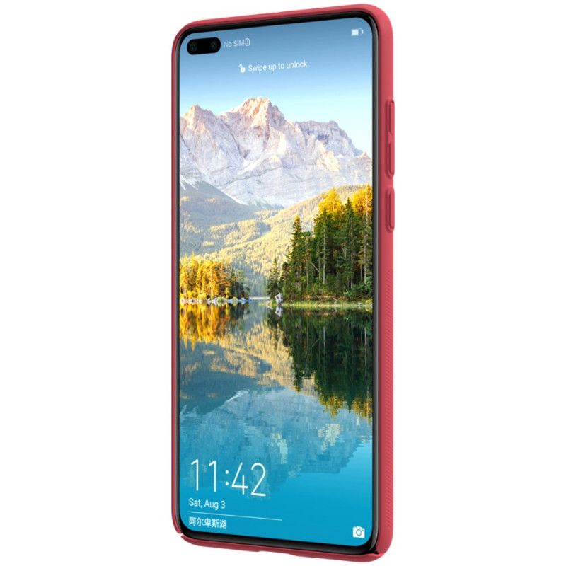 Cover for Huawei P40 Sort Stiv Frostet Nillkin