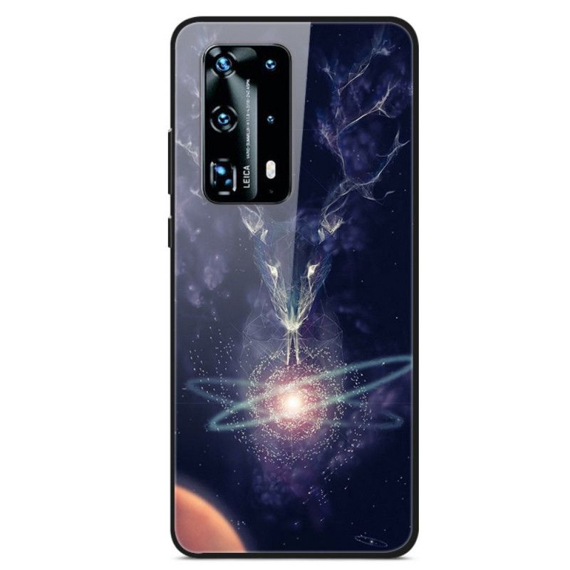 Cover for Huawei P40 Stjernehjorte Hærdet Glas