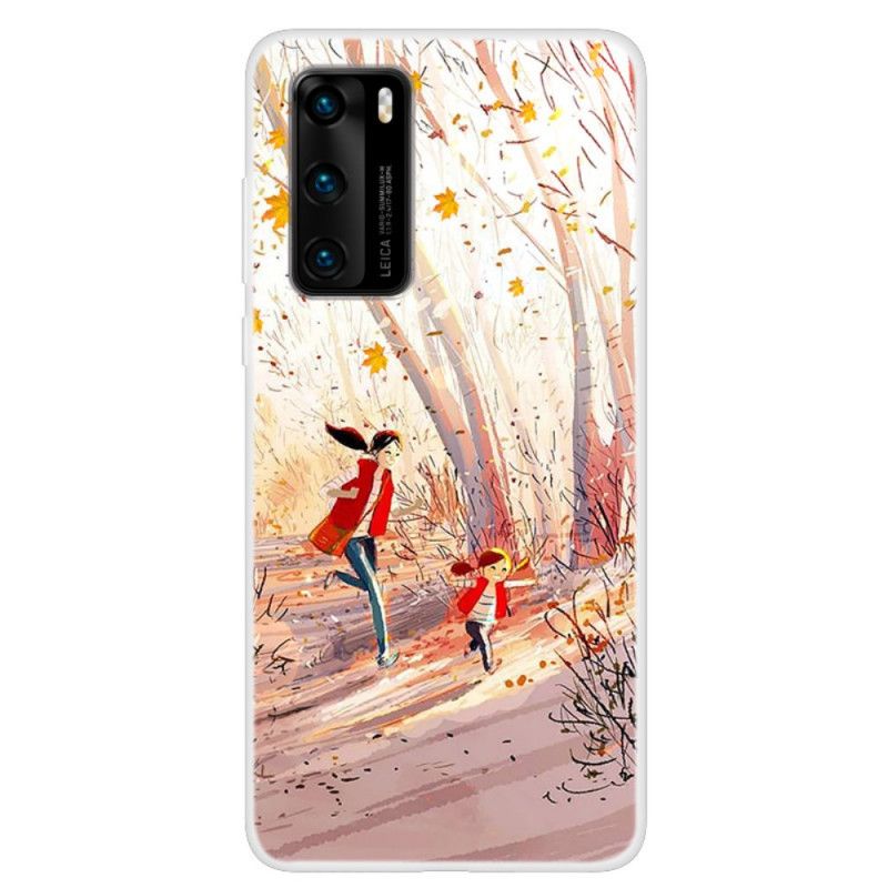 Cover Huawei P40 Efterårslandskab