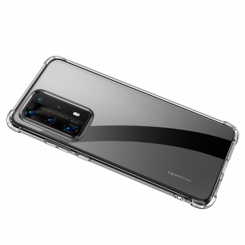 Cover Huawei P40 Gennemsigtige Leeu-Beskyttelsespuder