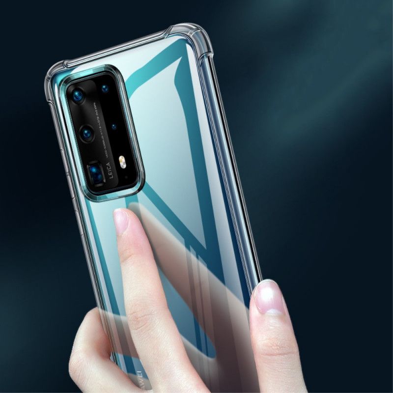 Cover Huawei P40 Gennemsigtige Leeu-Beskyttelsespuder