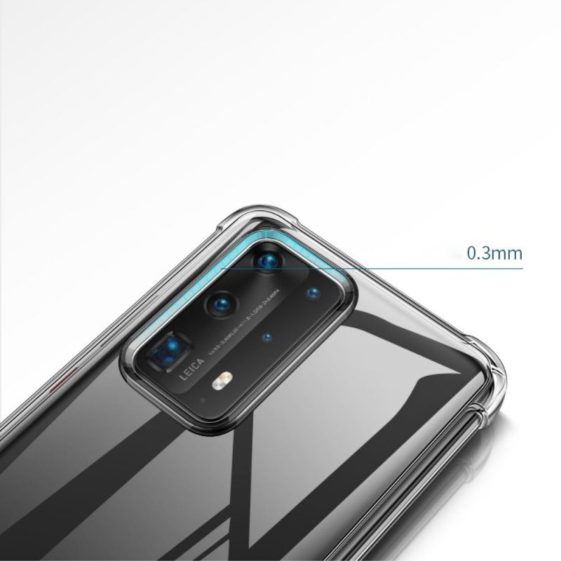 Cover Huawei P40 Gennemsigtige Leeu-Beskyttelsespuder