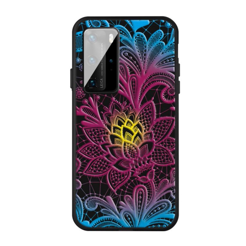 Cover Huawei P40 Mesterlig Blomst Original