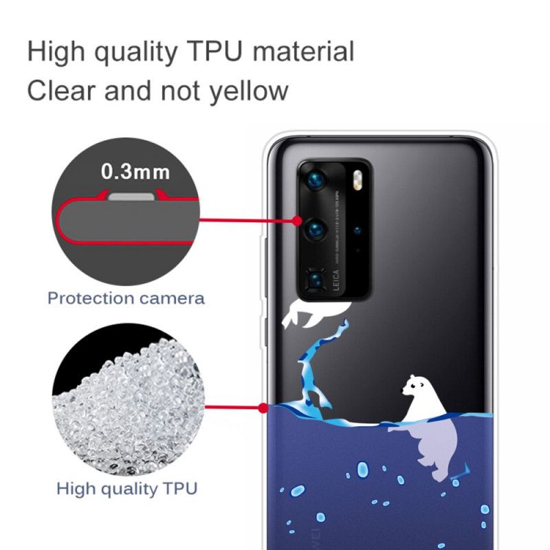 Cover Huawei P40 Mobilcover Havspil