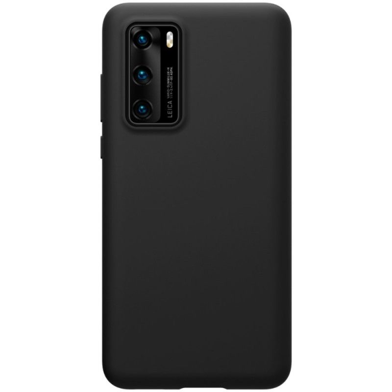 Cover Huawei P40 Sort Nillkin Flex Ren Serie