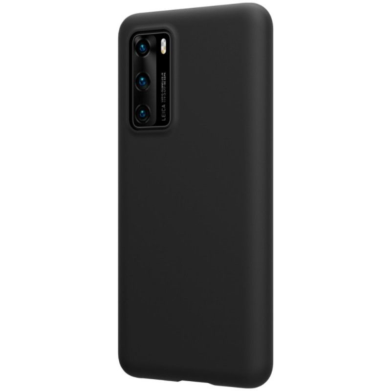 Cover Huawei P40 Sort Nillkin Flex Ren Serie