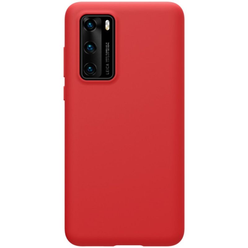 Cover Huawei P40 Sort Nillkin Flex Ren Serie