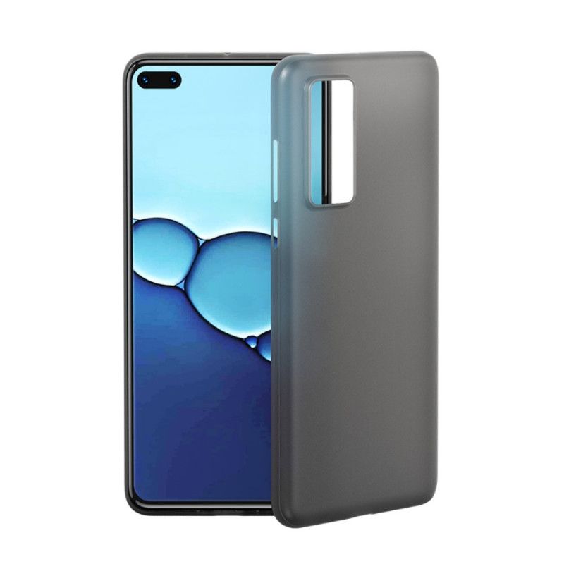 Cover Huawei P40 Sort Tynde Matte Strukturbænke Original