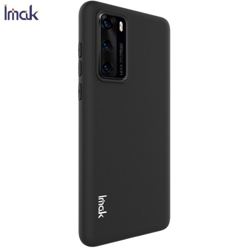 Cover Huawei P40 Sort Uc-1-Serie Silikone Måtter Imak