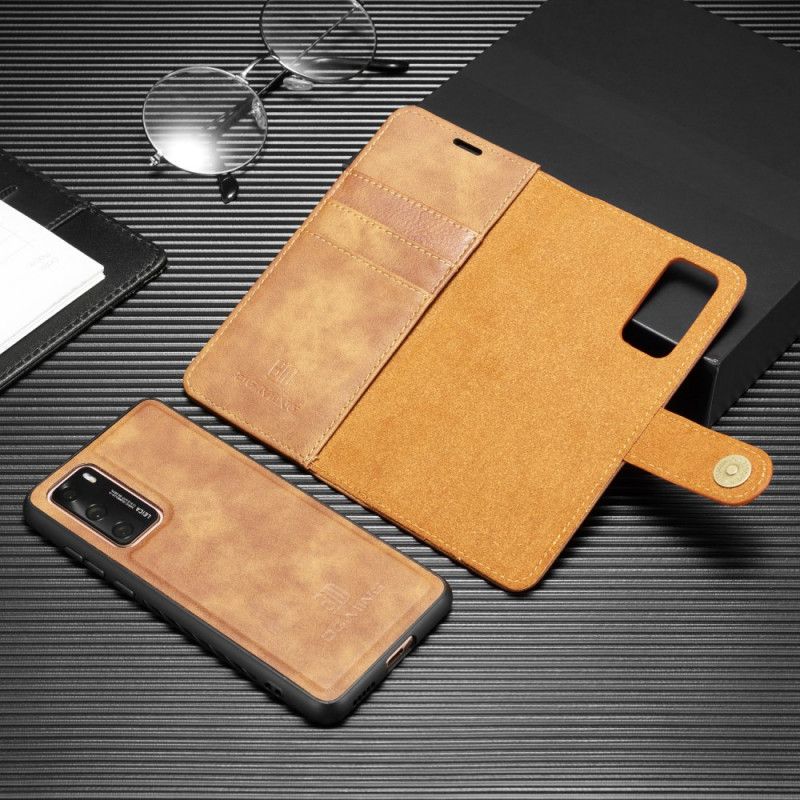 Flip Cover Huawei P40 Sort Dg. Aftagelig Ming