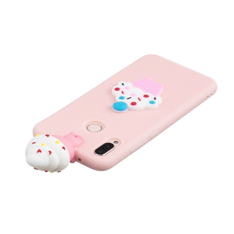 Cover for Huawei P20 Lite 3D Kop Kage