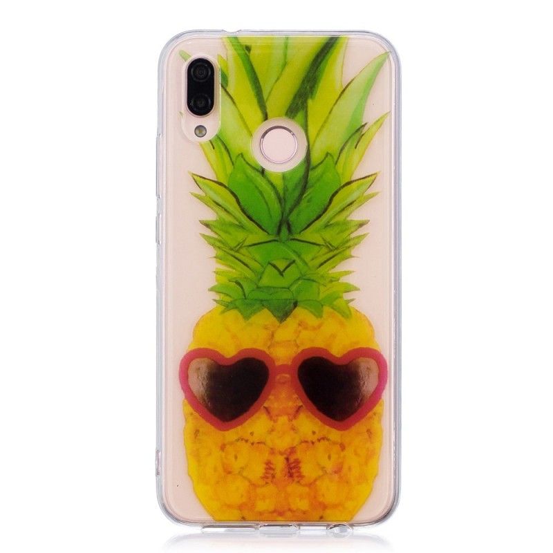 Cover for Huawei P20 Lite Gennemsigtig Inkognito Ananas