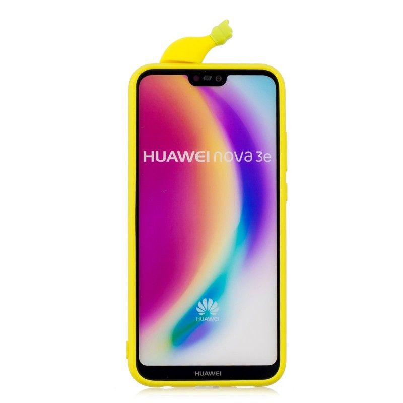 Cover Huawei P20 Lite 3D Banan