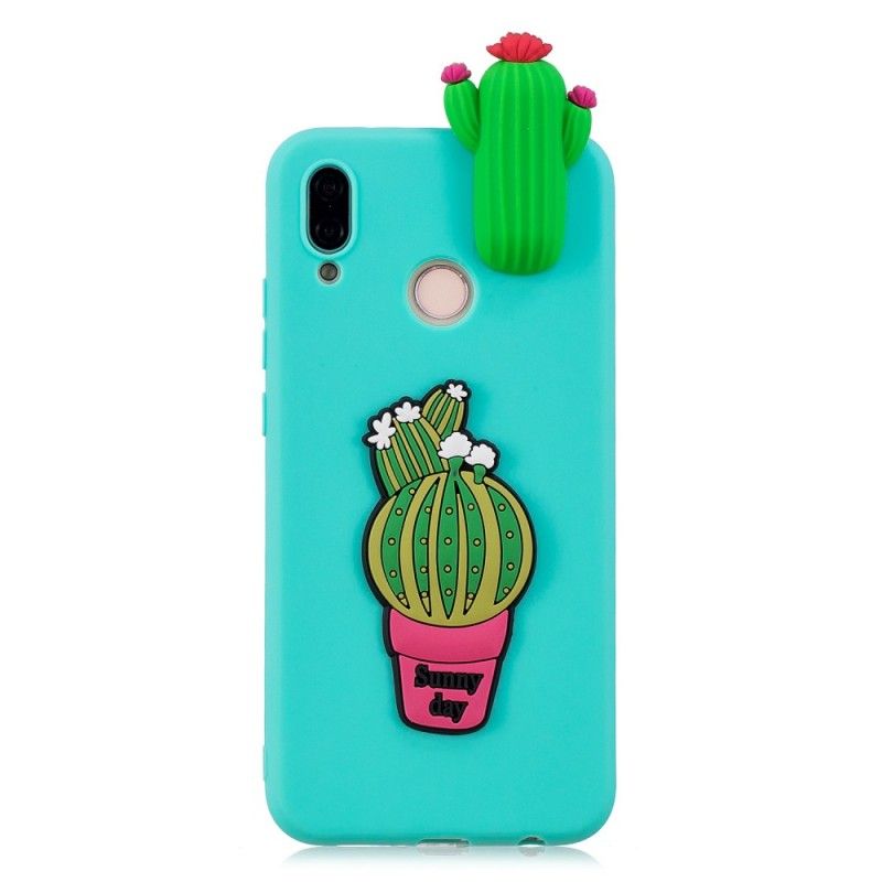 Cover Huawei P20 Lite 3D Kaktus Galskab Beskyttelse