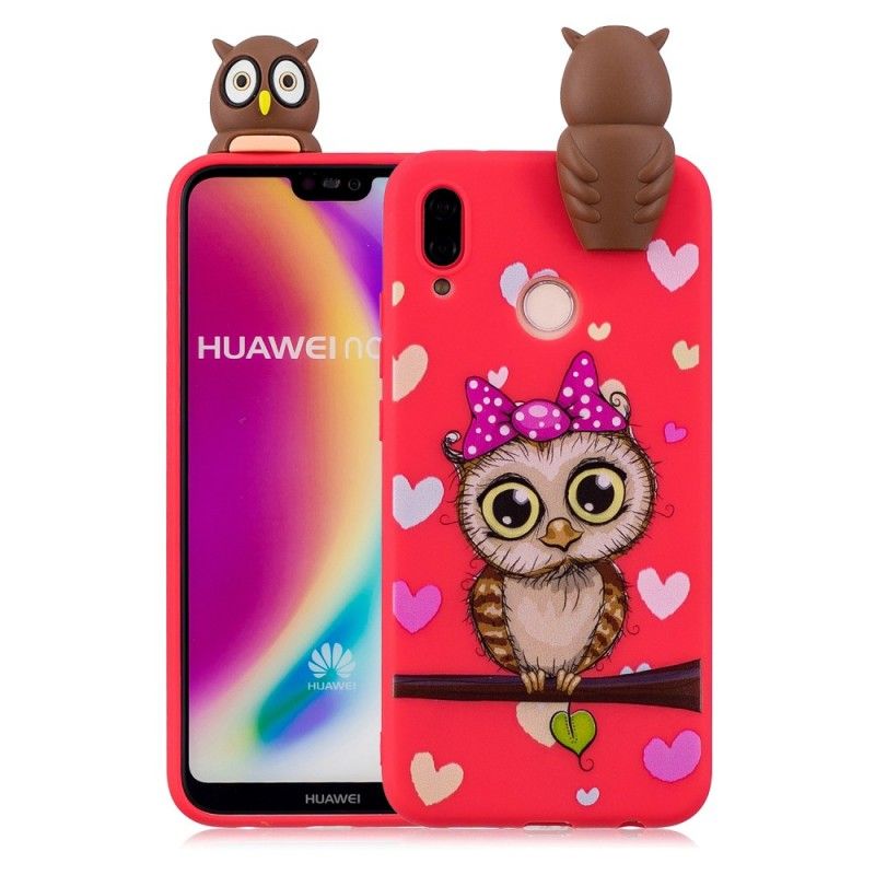 Cover Huawei P20 Lite 3D Miss Ugle