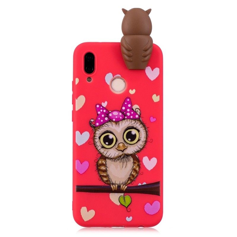 Cover Huawei P20 Lite 3D Miss Ugle