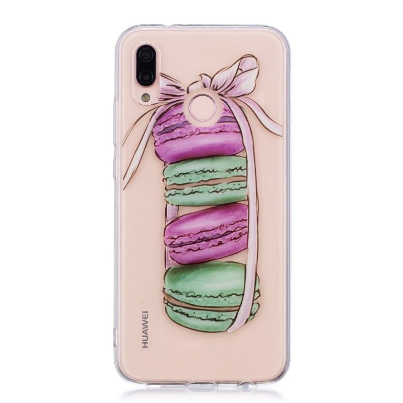 Cover Huawei P20 Lite Gennemsigtige Gourmetmakroner