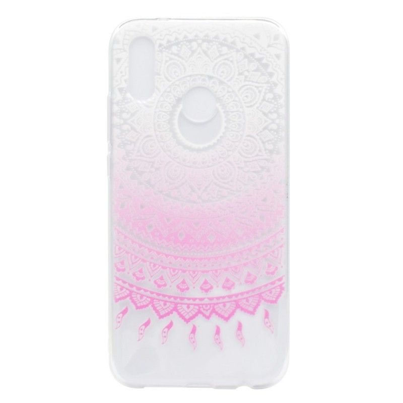 Cover Huawei P20 Lite Rose Gennemsigtig Farverig Mandala