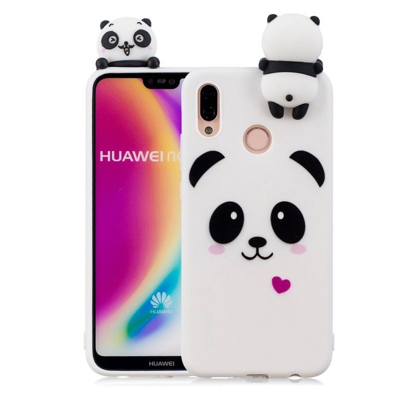 Cover Huawei P20 Lite Sjov 3D Panda